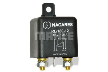 RL/180-12 BRAKETLİ NORMALDE AÇIK RÖLE - 12 V 100 A PASS. CARS / CARAV UNIVERSAL MR 24 MAHLE