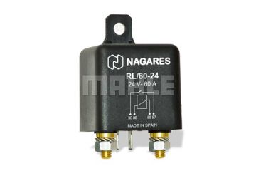RL/80-24 NORMALLY OPEN RELAY with bracket -24 V 60 HEAVY DUTY UNIVERSAL
