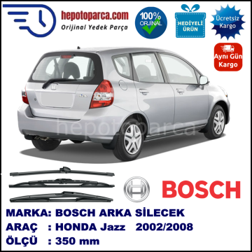 HONDA Jazz [GD] 350 mm 03.2002-12.2008 BOSCH Arka Silecek