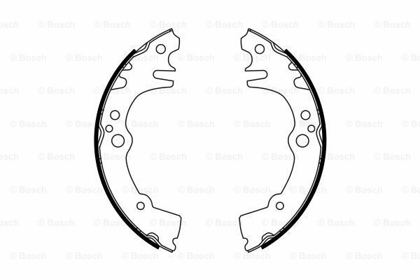 Pabuçlu Fren Balatası [165*28 mm]DAIHATSU Cuore 1.0i 12V ( 10.1998 - 12.2002 ); Move 1.0i 12V ( 10.1998 - 09.2002 ); Cuore 1.0i 12V ( 07.2000 - 03.2003 ); Move 1.0i 12V ( 07.2000 - 09.2002 ) DAA 0449597212000