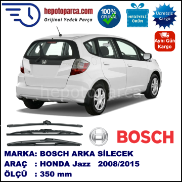 HONDA Jazz [GE/GG/GP] 350 mm 10.2008-... BOSCH Arka Silecek