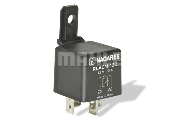 RLAC/4-12D NORMAL OLARAK AÇIK GÜÇ RÖLESİ braketli  PASS. CARS UNIVERSAL MR 27 MAHLE