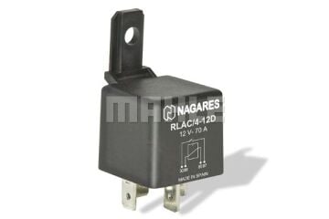 RLAC/4-12D NORMAL OLARAK AÇIK GÜÇ RÖLESİ braketli  PASS. CARS UNIVERSAL MR 27 MAHLE