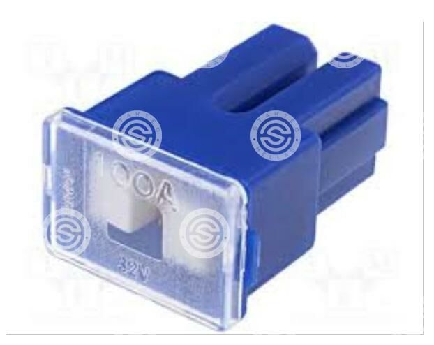 UZUN YIRTMAÇLI DİŞİ SİGORTA 100A 04.70100 MAVİ