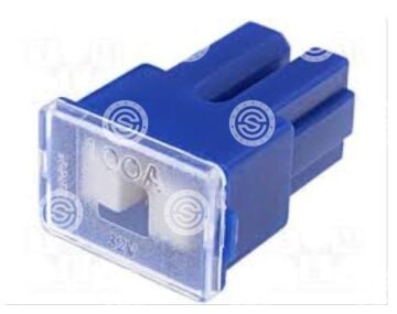 UZUN YIRTMAÇLI DİŞİ SİGORTA 100A 0470100 MAVİ