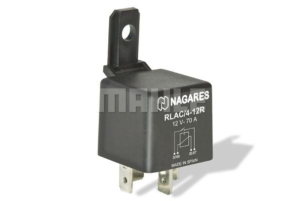 RLAC/4-12R NORMALDE AÇIK GÜÇ RÖLESİ braketli - 4 t PASS. CARS UNIVERSAL MR 28 MAHLE
