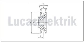 UZT512  KASNAK A115/12V TUMOSAN (619 200 43)