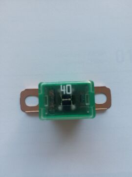 YAN AYAKLI SİGORTA 40A 0475040 48MM MTA YEŞİL