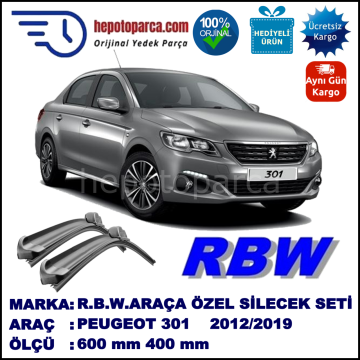 PEUGEOT 301 MUZ SİLECEK TAKIMI RBW ARACA ÖZEL (2012→)