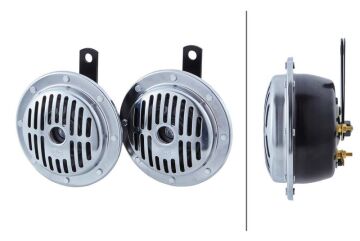 SUPERTONE CHROME KORNA KROM SÜPERTONE KORNA KROMAJLI 12V 0986ah0203