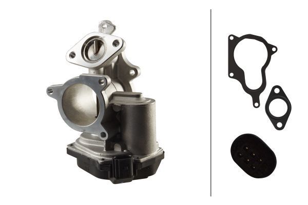 EGR Valfi,Elektronik,6-Kutuplu,Audi A4-A6 03G 131 501 B