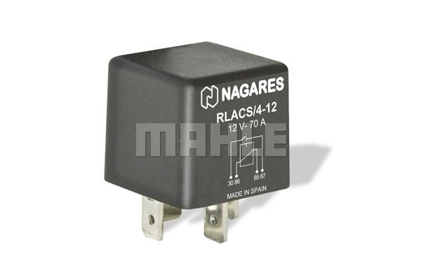 RLACS/4-12 Dirseksiz NORMALDE AÇIK GÜÇ RÖLESİ - 4  PASS. CARS UNIVERSAL MR 35 MAHLE