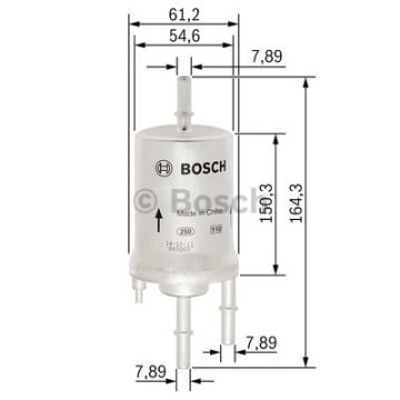 SKODA Fabia 2.0 07.2000 - 12.2007 BOSCH BENZİN FİLTRESİ