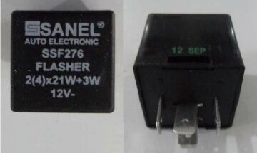 SSF276 12V RENAULT KANGOO flaşer  (+,-,C,R) 4 uçlu 30110005