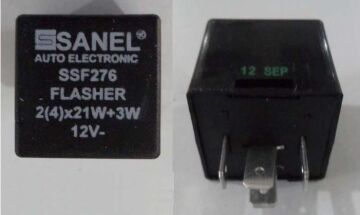 SSF276 12V RENAULT KANGOO flaşer  (+,-,C,R) 4 uçlu 30110005
