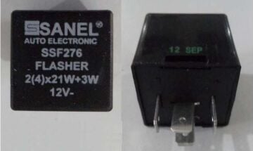 SSF276 12V RENAULT KANGOO flaşer  (+,-,C,R) 4 uçlu 30110005