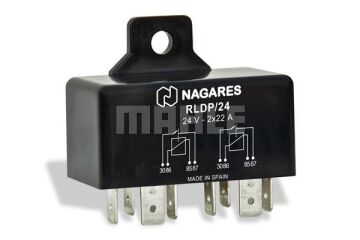 RLDP/24 24 V 2 x 22A braketli NORMALDE AÇIK ÇİFT R HEAVY DUTY UNIVERSAL MR 42 MAHLE