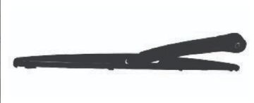 RB0454  SİLECEK ARKA CAM KOLLU MEGANE/LAGUNA