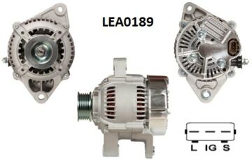 LEA 0189  ALTERNATÖR 14V 70A TOYOTA COROLLA 1,6 3 FİŞLİ ARKADA SOKETLİ