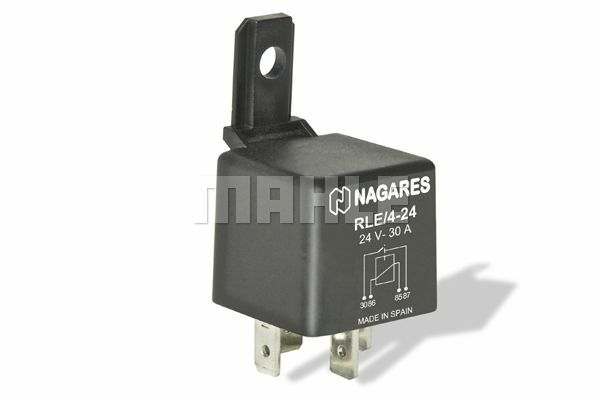 RLE/4-24 NORMALLY OPEN POWER RELAY with bracket -4 HEAVY DUTY UNIVERSAL