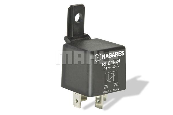 RLE/4-24 NORMALDE AÇIK GÜÇ RÖLESİ braketli - 4 ter HEAVY DUTY UNIVERSAL MR 47 MAHLE