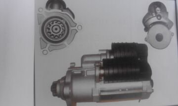 98025   MARŞ MOTORU 24V MAN TGA 12 DİŞ 5,5 KW  BOSCH TİP STR 8154 STR8154