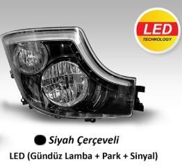 505877 MERCEDES ACTROS  MP IV-EURO 6 FAR SİYAH ÇERÇEVELİ