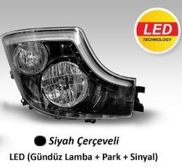 505878 MERCEDES ACTROS  MP IV-EURO 6 FAR SİYAH ÇERÇEVELİ