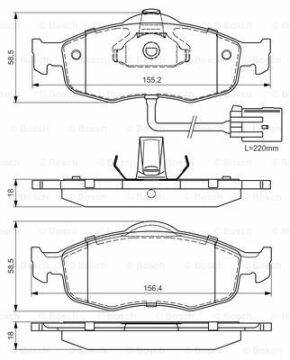 Arka Fren Ayar LövyesiFORD; RENAULT Focus 1.6 TDCi 200407-200801; Tourneo Connect 1.8 TDDi 200205-201006; Tourneo Connect 1.8 TDCi 200608-201312; Megane II 1.5 dCi 200211-200910; Focus 1.6 TDCi 201101-; Megane II 1.5 dCi 200211-200910;  REN 770104976