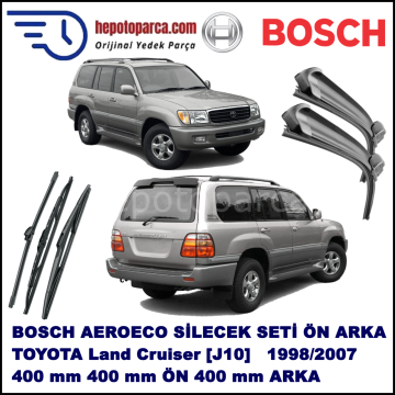 TOYOTA Land Cruiser [J10] 01,1998-08,2007 Bosch Aeroeco Ön ve Arka Silecek Takımı