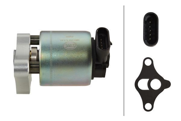 EGR Valfi,Elektronik,5-Kutuplu,Opel Astra-Combo-Co / 17094050 / 17094050 / 17094050