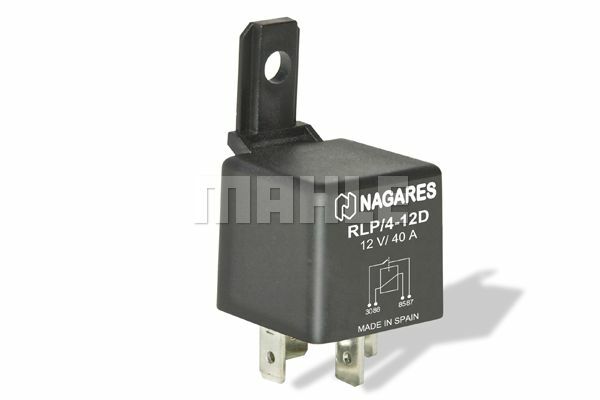 RLP/4-12R NORMALLY OPEN RELAY with bracket -4 term PASS. CARS UNIVERSAL