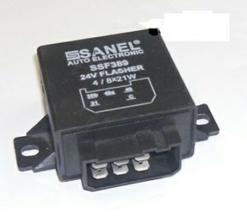 SSF389 24V OTOBÜS flaşer (49,31,49a,30b,C) 5 uçlu, 30110045
