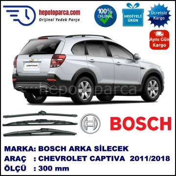 CHEVROLET Captiva [KL1C, C140] 300 mm 04.2011-... BOSCH Arka Silecek