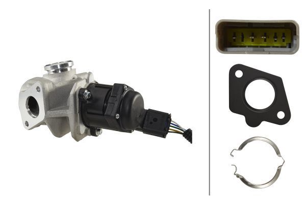 EGR Valfi,Elektronik,5-Kutuplu,Ford Focus 9651839180 / 9651839180 / 1 229 960 / 9651839180