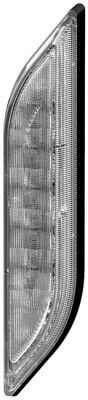 Sinyal Lambası Shapeline Style,24V,12V,LED,Sağ ön, -