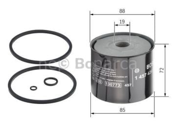 FORD Escort 1.8 TD (10.1995 - 09.2001) BOSCH Filtre Seti filitre