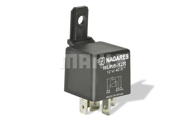 RLP/5-12R NORMALDE AÇIK RÖLE ÇİFT ÇIKIŞI braketli  PASS. CARS UNIVERSAL MR 62 MAHLE