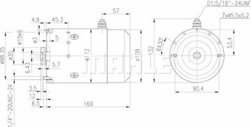 MM 26 Z1660 12V 1,60KW LETRİKA MAHLE ISKRA MM26 72736242 11216784500   3838922068023  3838922068023