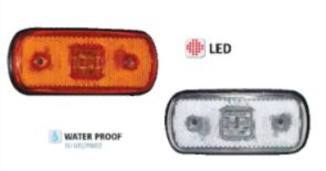YP-62K OVAL SİDE MARKER LEDLİ LAMBA KIRMIZI