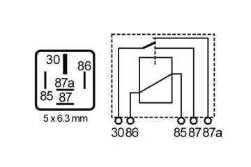 RLP/5-24 NORMALDE AÇIK RÖLE ÇİFT ÇIKIŞI braketli - HEAVY DUTY UNIVERSAL