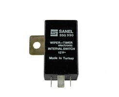 SSG991 12V PEUGEOT silecek rölesi (5+1) uçlu, Opel 30250011