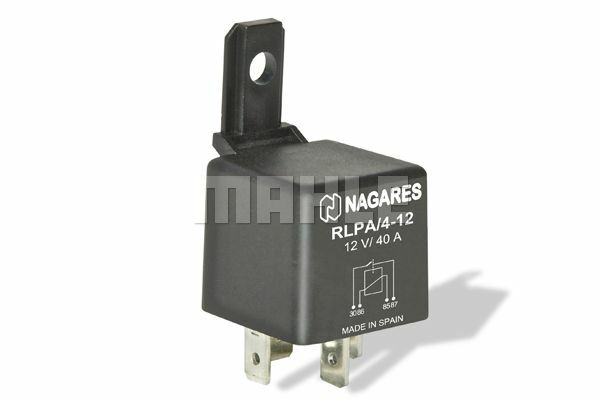 RLPA/4-12 NORMALLY OPEN RELAY with bracket -4 term PASS. CARS UNIVERSAL