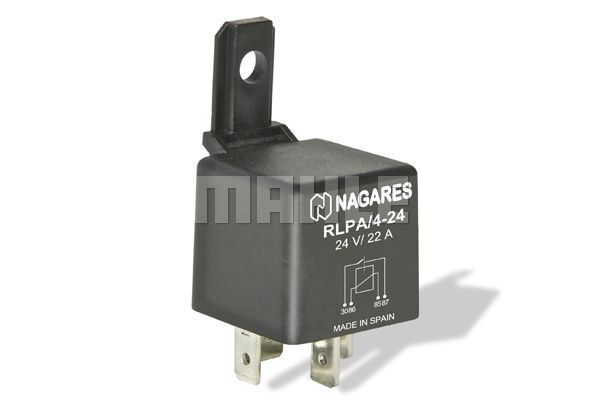 RLPA/4-24 NORMALDE AÇIK RÖLE braketli - 4 terminal HEAVY DUTY UNIVERSAL MR 73 MAHLE