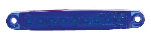 YP-117 9 LEDLİ PARMAK LAMBA 24V MAVİ