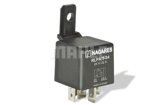 RLPA/5-24 NORMALDE AÇIK RÖLE ÇİFT ÇIKIŞI braketli  HEAVY DUTY UNIVERSAL MR 77 MAHLE