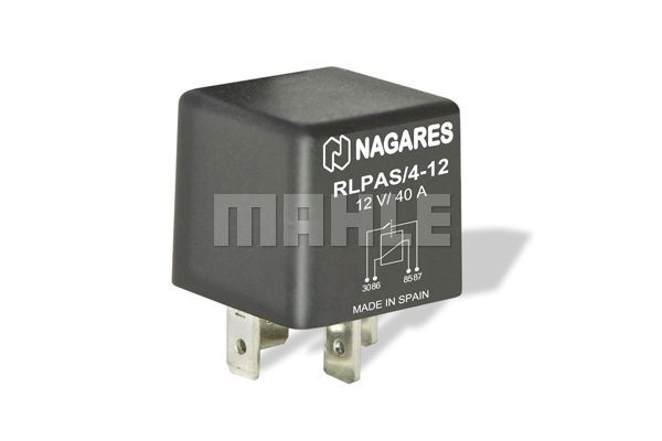 RLPAS/4-12 Dirseksiz NORMALDE AÇIK RÖLE - 4 termin PASS. CARS UNIVERSAL MR 78 MAHLE