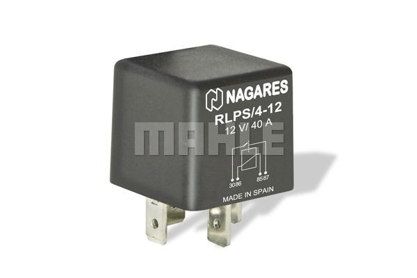RLPS/4-12 Dirseksiz NORMALDE AÇIK RÖLE - 4 termina PASS. CARS UNIVERSAL MR 84 MAHLE