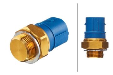 Sıcaklık Şalteri, Radyatör Fanı,12V,Siyah,3-Kutupl 1H0 959 481 / 7 215 818 / 1H0 959 481 / 1H0 959 481 / 1H0 959 481