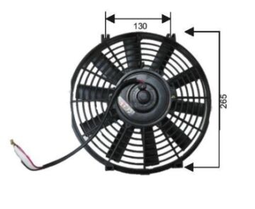 RFM1090 FAN MOTORU 10,5  12V PERVANELİ DAR AYAK
